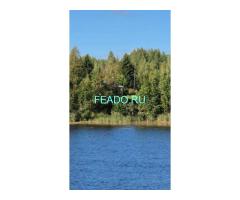 Продам участок 25 соток на первой линии Свири: тишина, природа и статусное место